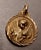 18k Gold Pendant Medal, 1950s For Sale - Image 10 of 17