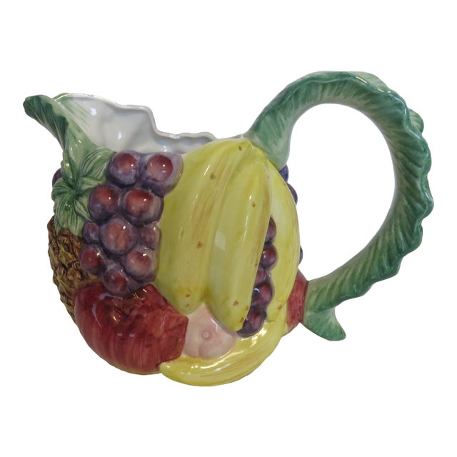 Fitz & Floyd Calypso Various Tropical Fruits 1988 Festive Whimsical Discontinued For Sale