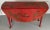 Antique 19th Century Georgian Chinoiserie Scarlet Red Lacquer Drop Leaf Dining Table For Sale In New York - Image 6 of 13