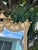 1960s Large Regency Chinoiserie Pagoda Mirror in Gold Leaf, Newly Restored, 51.5”h For Sale - Image 9 of 12