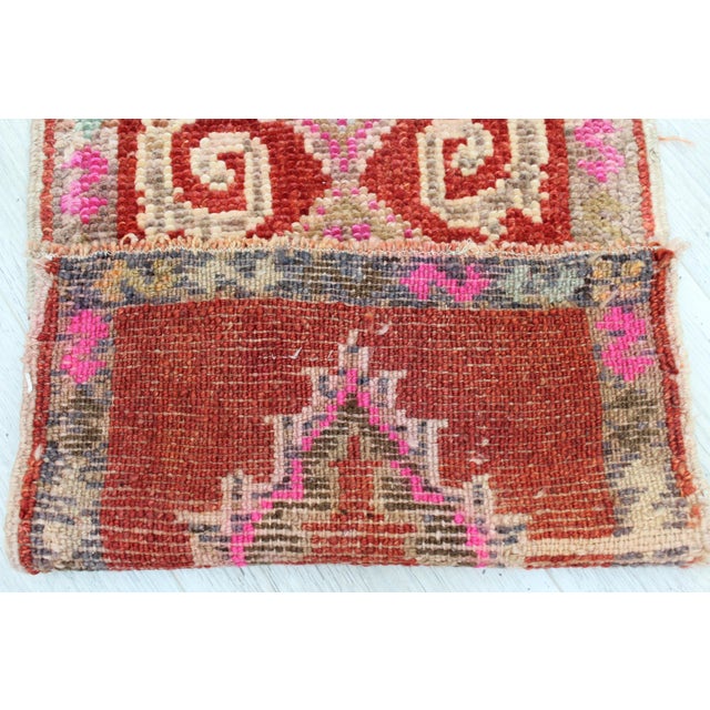 Mini Turkish Rug - 16"x30.5" For Sale - Image 9 of 10