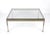 Gray Mid-Century Squared Steel Tau Coffee Table by Gae Aulenti for La Rinascente, 1970s For Sale - Image 8 of 18