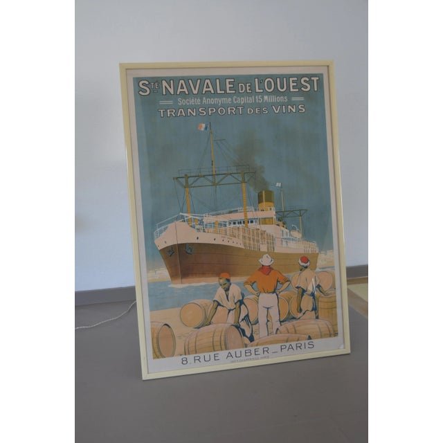 St. Navale of The West Transport Wines Poster by Sandy Hook, 1930s For Sale - Image 9 of 14