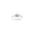 Certified Genuine 2.08 Ctw Cat's Eye and Diamond Ring in 14k Gold Size 7 For Sale In New York - Image 6 of 8
