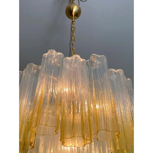 Murano Glass Chandelier in Venini Style by Simoeng for Simoeng For Sale - Image 10 of 11