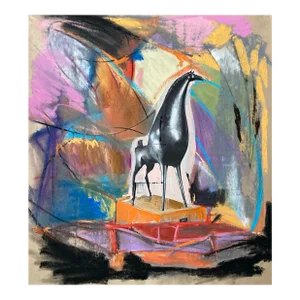 “Raty” in Context, by Erik Sulander on Paper, Pastel/Collage.