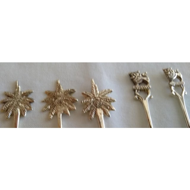 Metal Vintage Petite Silver Butter Knives - Set of 13 For Sale - Image 7 of 8