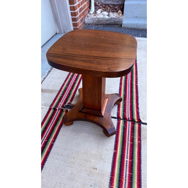 Vintage Mahogany Empire Revival Jardinière Stand, Circa 1920-1930 For Sale - Image 6 of 12