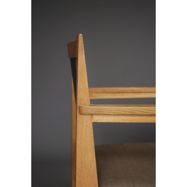 Dutch Art Deco Oak Armchairs by Henk Wouda, 1920s, Set of 2 For Sale - Image 12 of 18