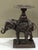 Hollywood Regency Large Maitland Smith Bronze Elephant Center Piece For Sale - Image 3 of 15