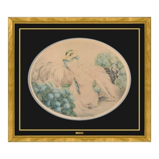 1920s Hydrangeas, Louis Icart For Sale
