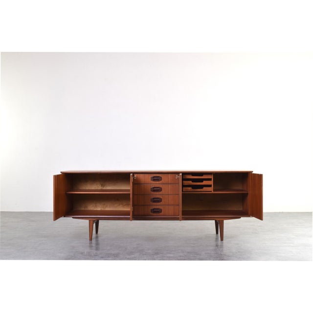 This Danish sideboard from the 1960s is a strong example of mature Scandinavian design, where emphasis was placed on...