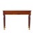 Maitland Smith French Empire Mahogany and Brass Paw Demilune Entry Console For Sale In Chicago - Image 6 of 9