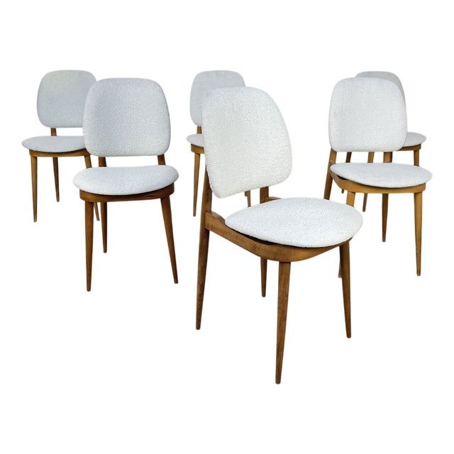 Baumann Pegasus Chairs, 1950s, Set of 6 For Sale