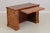 1990s Francesco Molon Leather Top Office Writing Desk Computer Credenza For Sale - Image 5 of 18