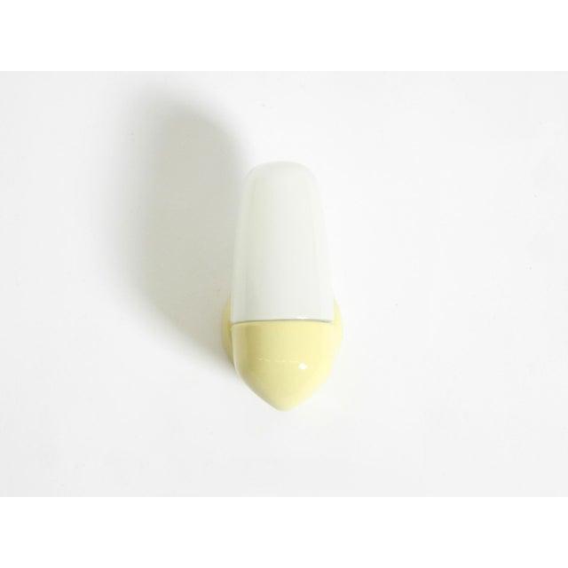 Mid-Century Modern Mid-Century Modern Glass and Ceramic Wall Lamp by Wilhelm Wagenfeld, 1950s For Sale - Image 3 of 13