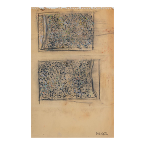 Manfred Schwartz Beach Horizontal Studies Pastel