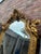 Gold Gorgeous Monumental Louis XV Style Gilt Floor Mirror For Sale - Image 8 of 12