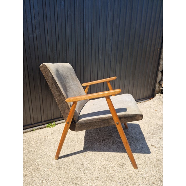 Vintage Scandinavian Armchair, 1960s For Sale - Image 4 of 13