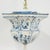 Vintage Hand-Painted Dutch Blue and White Tile-Style Metal Table Lamp - Octagonal Urn With Pastoral Scenes For Sale - Image 10 of 17