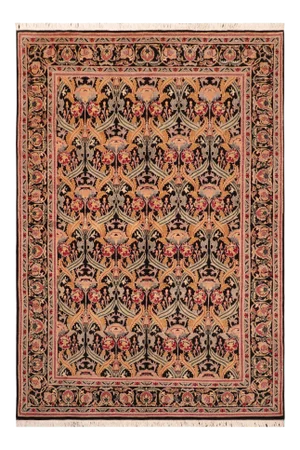 1980s 1980s Art Nouveau William Morris Wool Area Rug - 6'2" X 8'11"