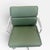 Green Herman Miller Eames Aluminum Group Soft Pad Management Chair - Green Leather For Sale - Image 8 of 10