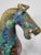 Asian Antique Chinese Cloisonne Enamel Gilt Success Horse Statue For Sale - Image 3 of 10