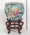 Chinoiserie Planter Fishbowl Goldfish Gold Fish Bowl & Stand For Sale - Image 3 of 10