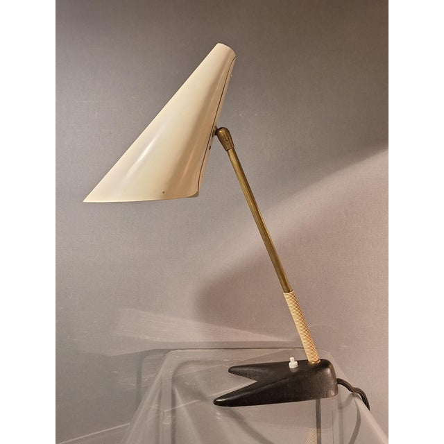 1950s Mid-Century Modern Table Lamp from J. T. Kalmar, Austria, 1950s For Sale - Image 5 of 10