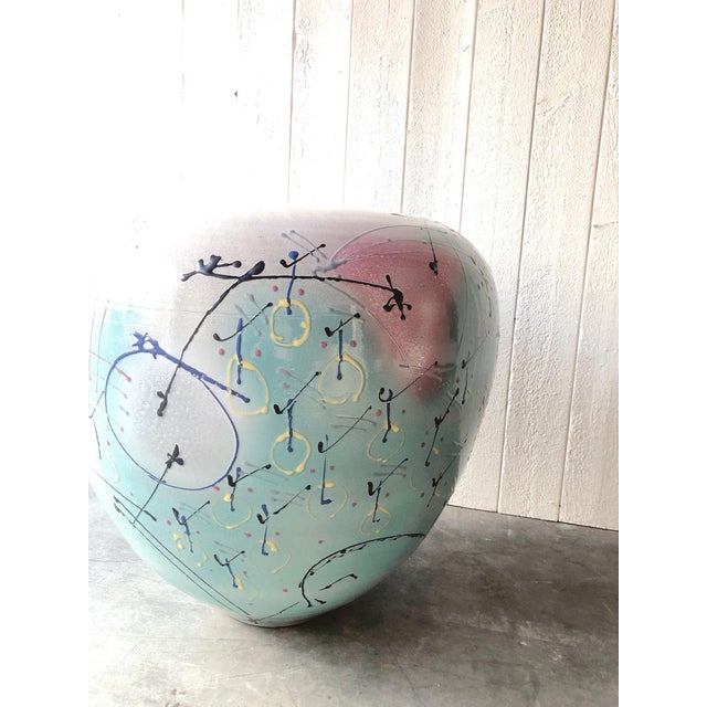 Massive Post Modern Floor Vase Chairish