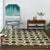 Textile 9x12 Talia Artistic Green Geometric Contemporary Chinese Hand Knotted Wool Rug For Sale - Image 7 of 7