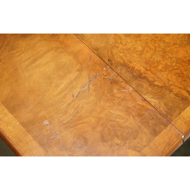 Vintage Burr Walnut Extending Coffee Table from Bevan Funnell For Sale - Image 16 of 18
