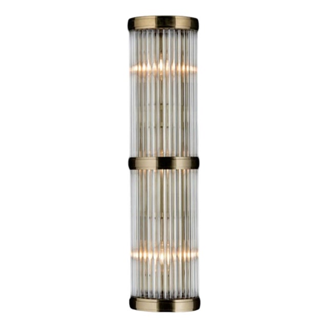Collection Spiga Wall Lamp in Metal and Glass by Jago For Sale