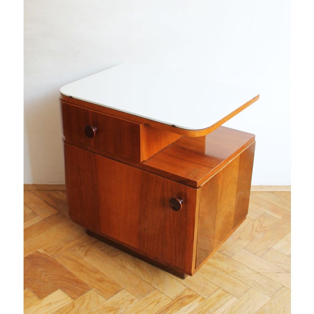 Vintage Bedside Tables, 1950s, Set of 2 For Sale - Image 9 of 14