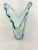 1980s Large 1980s Contemporary Art Glass Ocean Water Wave Vase For Sale - Image 5 of 10