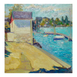 Switzerland,Lac Leman, Plein Air Painting