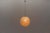 Large mid-century modern moon ball lamp, 1960s germany the cable length with lamp is 50cm in total, can be adjusted down...