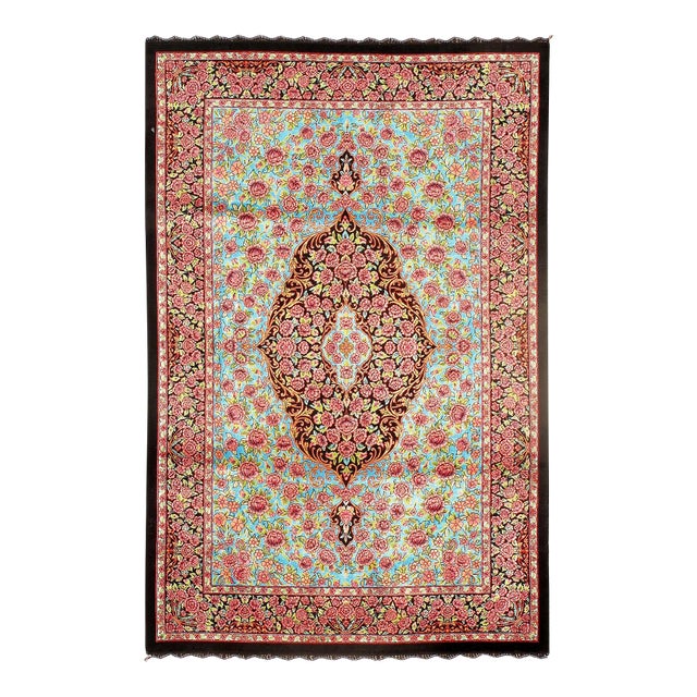 Pasargad DC Exquisite Design Paris Palace Fine Power Loom V.Silk Rug For Sale