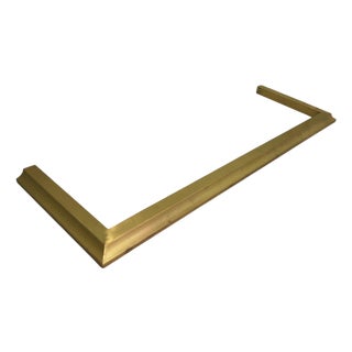 Antique Brass Fender, 1800s For Sale