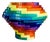 Raw & Rainbow Giostra Sculpture in Powder-Coated Aluminum by Altreforme For Sale