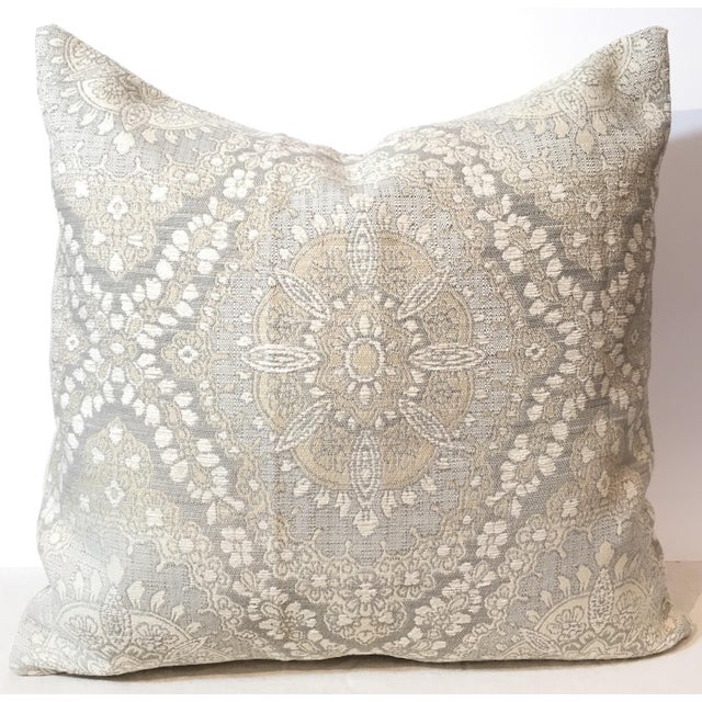 Designer Traditional Jacquard Pillow Cover Chairish