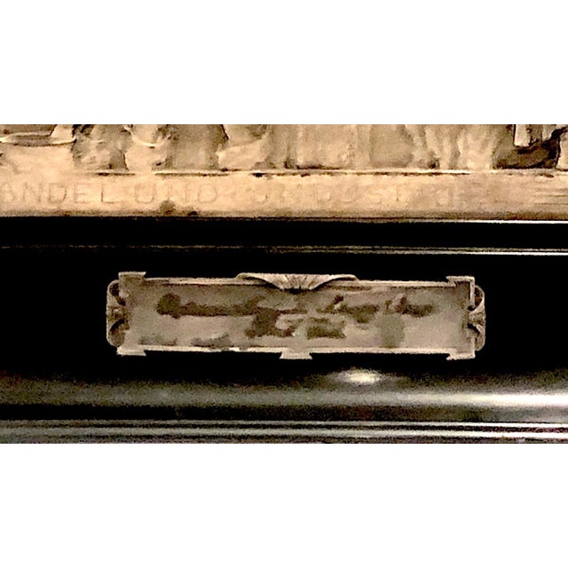 Early 20th Century Pair of German Silverplate Framed Plaques by Prof. Rudolf Mayer for WMF For Sale - Image 5 of 13