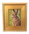 2020s Impressionist Rabbit Hare Oil Painting Includeing the Antiuqued Gold Wood Frame For Sale - Image 5 of 5