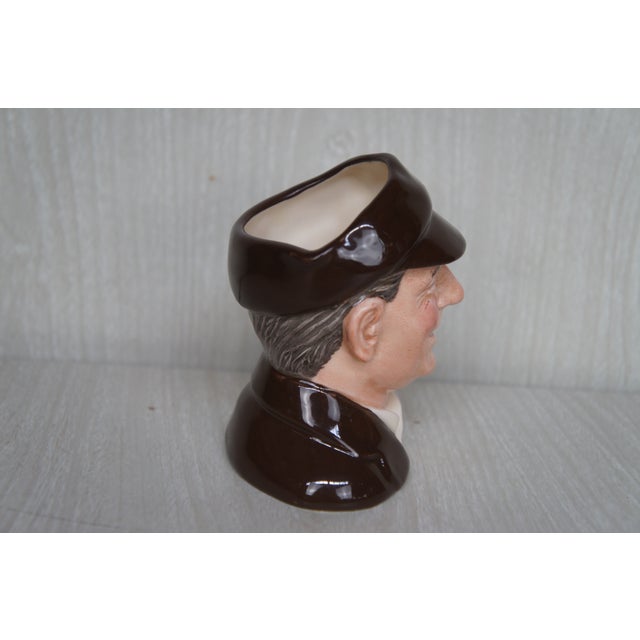 1990s 1990s Englsih Royal Doulton Jack Hobbs English Cricketer Toby Character Jug For Sale - Image 5 of 14