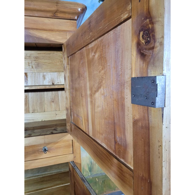 Louis Philippe Wardrobe in Cherry For Sale - Image 11 of 13