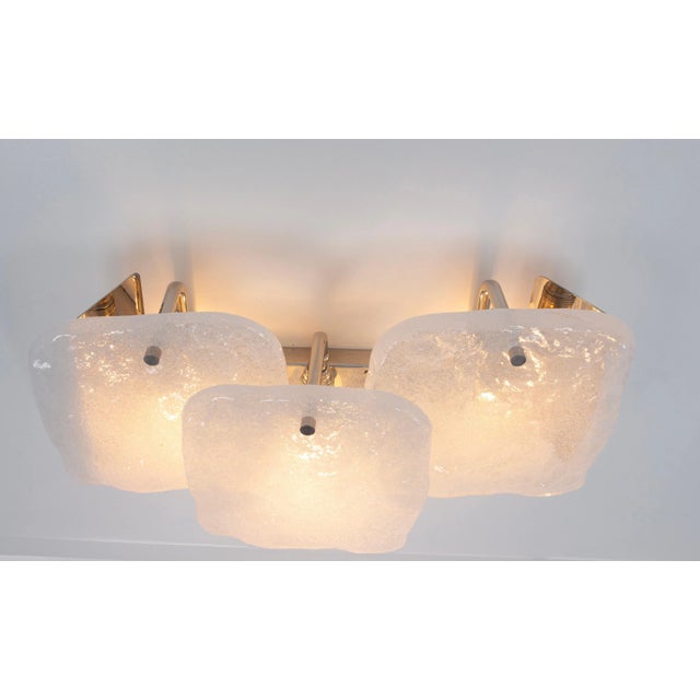 Large Wall Lights in Murano Glass from Kalmar, Austria, 1960s, Set of 2 For Sale - Image 9 of 12