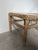1970's Vintage Coastal Organic Whitewashed Rattan & Glass Top End Tables – A Pair For Sale - Image 15 of 15