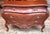 Art Nouveau Antique Art Nouveau Hand Carved Mahogany Dresser and Mirror For Sale - Image 3 of 11