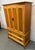 Mid 20th Century Vintage Faux Lattice Front Gentleman's Chest by Thomasville For Sale - Image 5 of 16