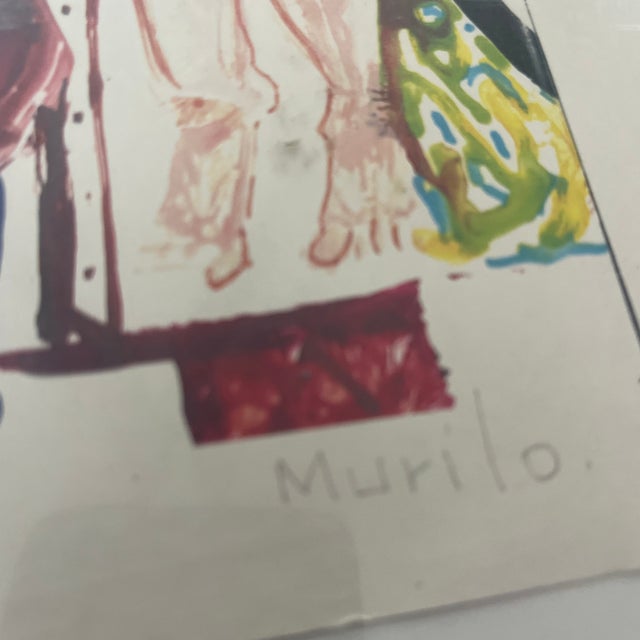 1990s Murilo Ribeiro Limited Edition Print (30/100) Original Artist Expressionism, Brazil- Signed in Pencil For Sale - Image 9 of 12